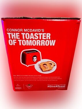 2017 Rare Limited Edition Connor McDavid NHL The Toaster of Tomorrow